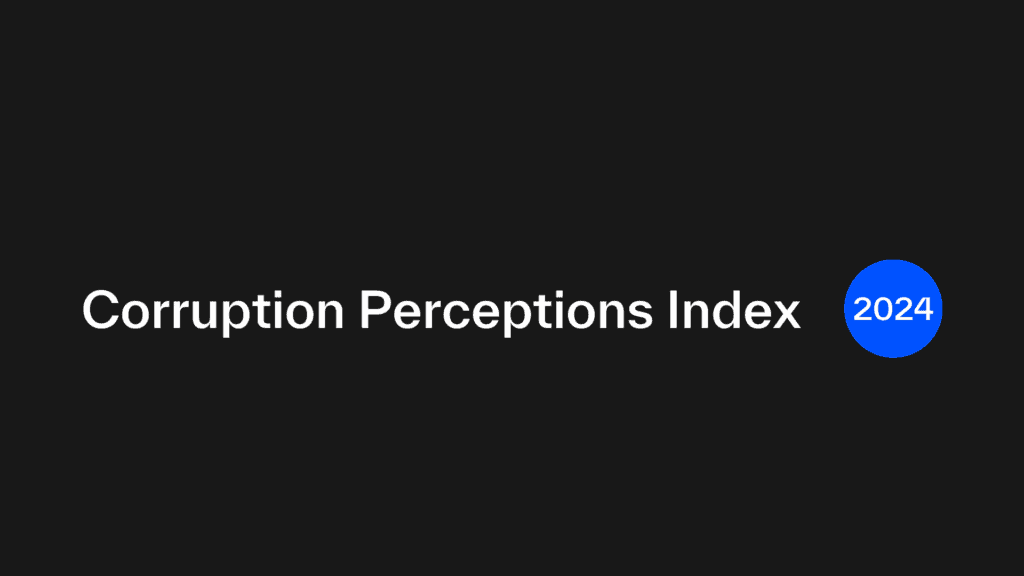 Corruption Perceptions Index 2024 - Regpit